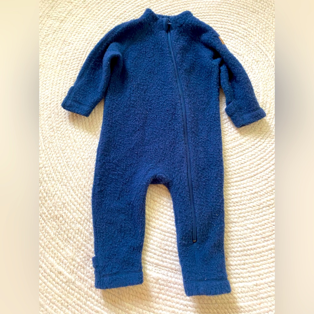 Baby Wool Suit Reversible Cuffs